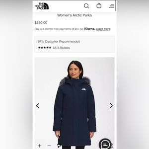 The North Face Women’s Arctic Parka Plus